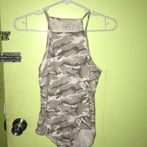 Camo body suit